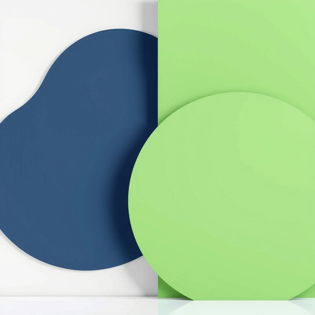 Decorative geometric shapes