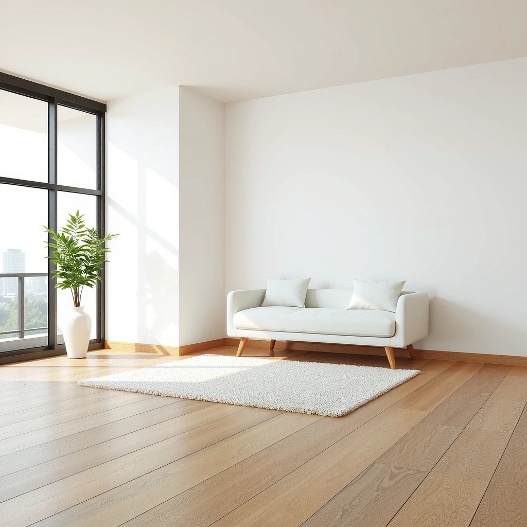 Spotless living room interior